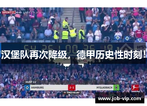 汉堡队再次降级，德甲历史性时刻！